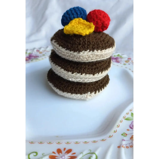 Pancake stack plushie