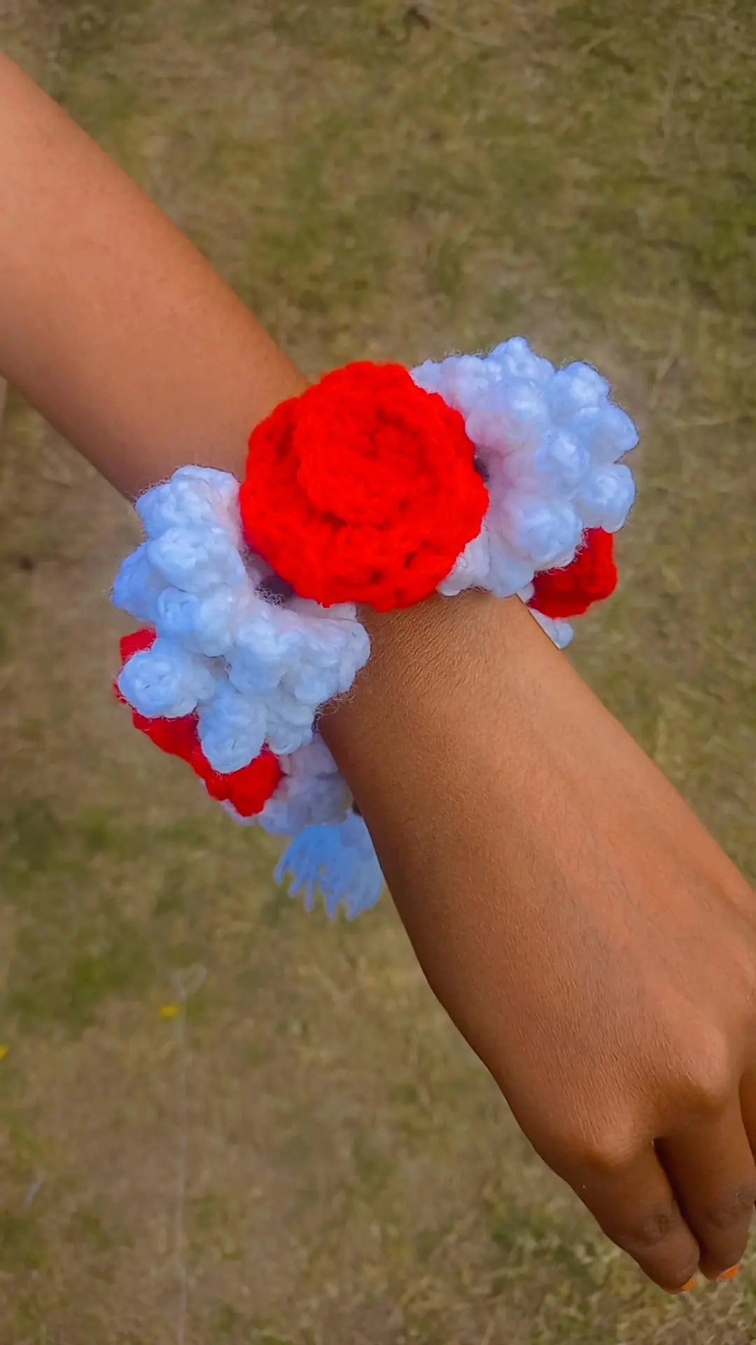 Crochet gajra