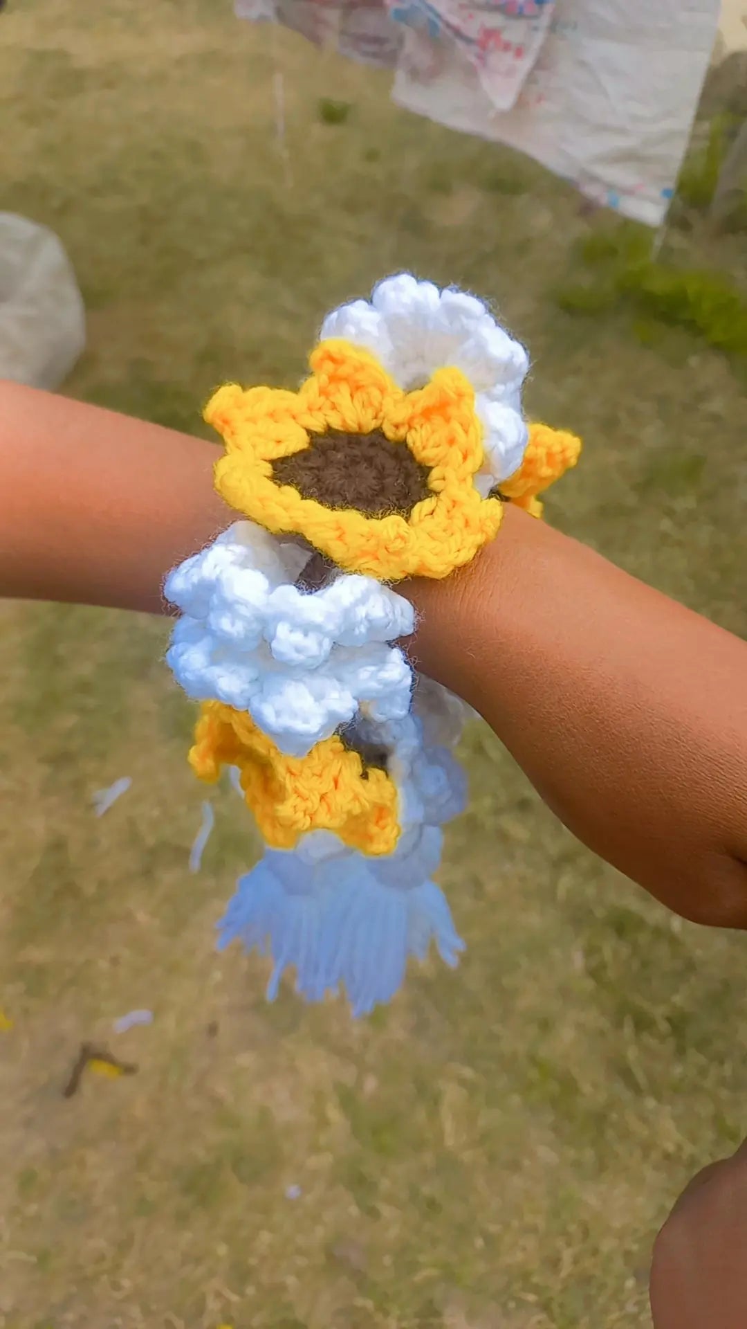 Crochet gajra