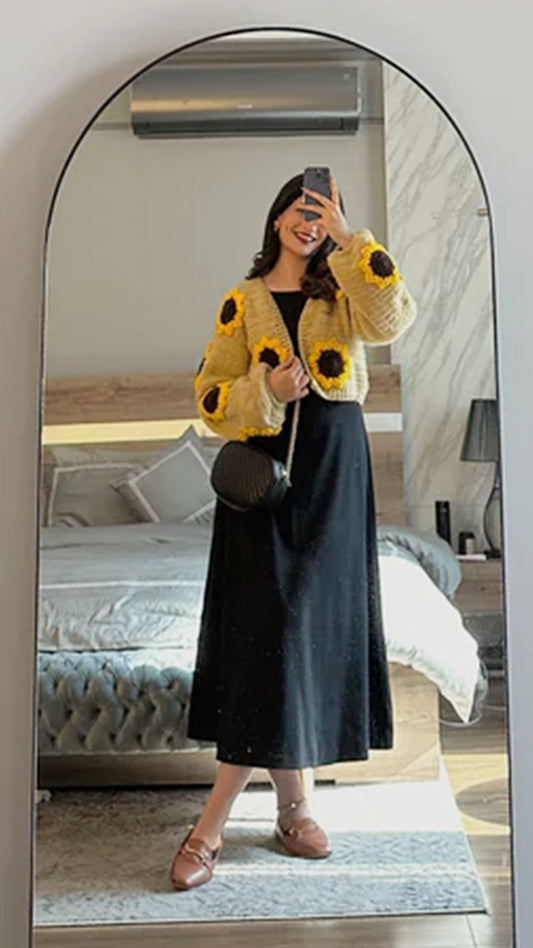 Sunflower Cropped cardigan