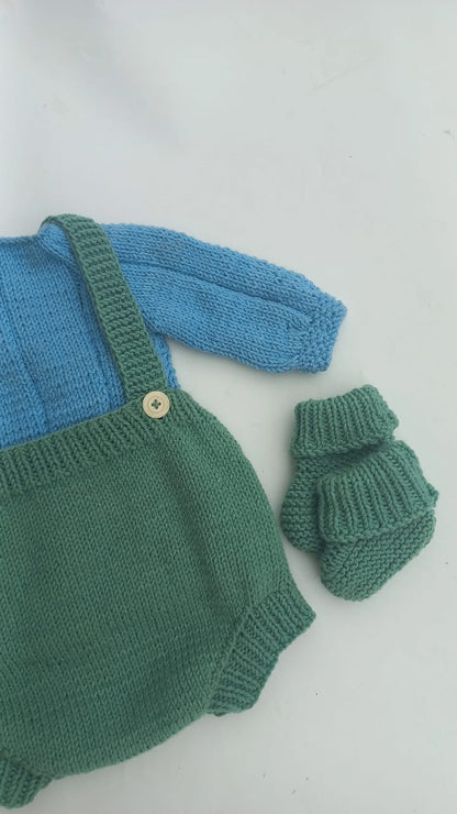 Diaper Dungree set