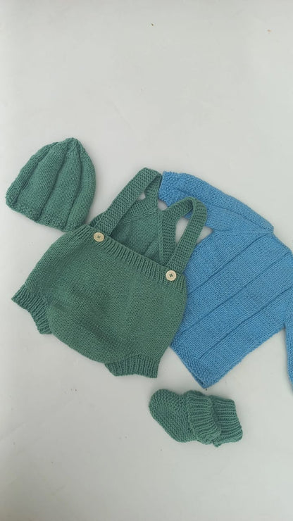 Diaper Dungree set