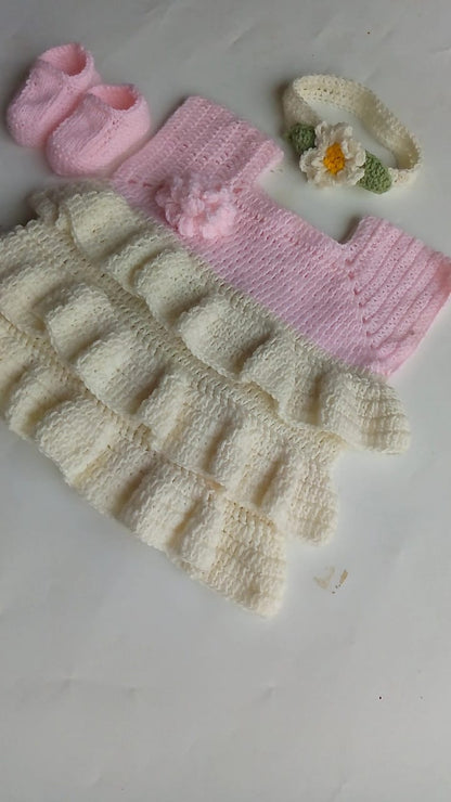 Pink Frock Set