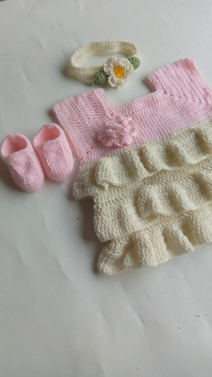 Pink Frock Set
