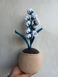 White LOV Pot