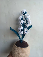 White LOV Pot