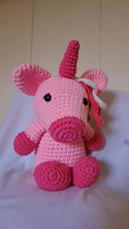 Dark Pink Unicorn
