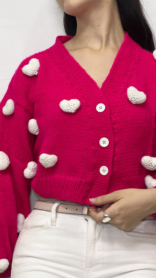 Heart Cardigan
