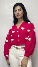 Heart Cardigan