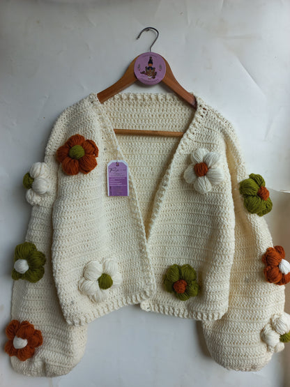 Blossom Cropped Cardigan