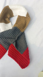 Colour block muffler